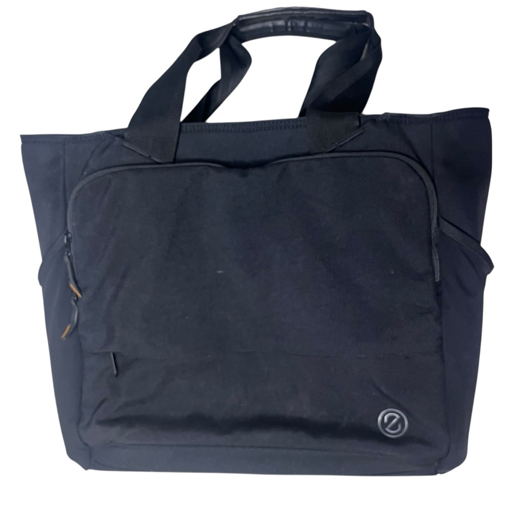 Cole Haan Zero Grand Black Tote Bag with Logo